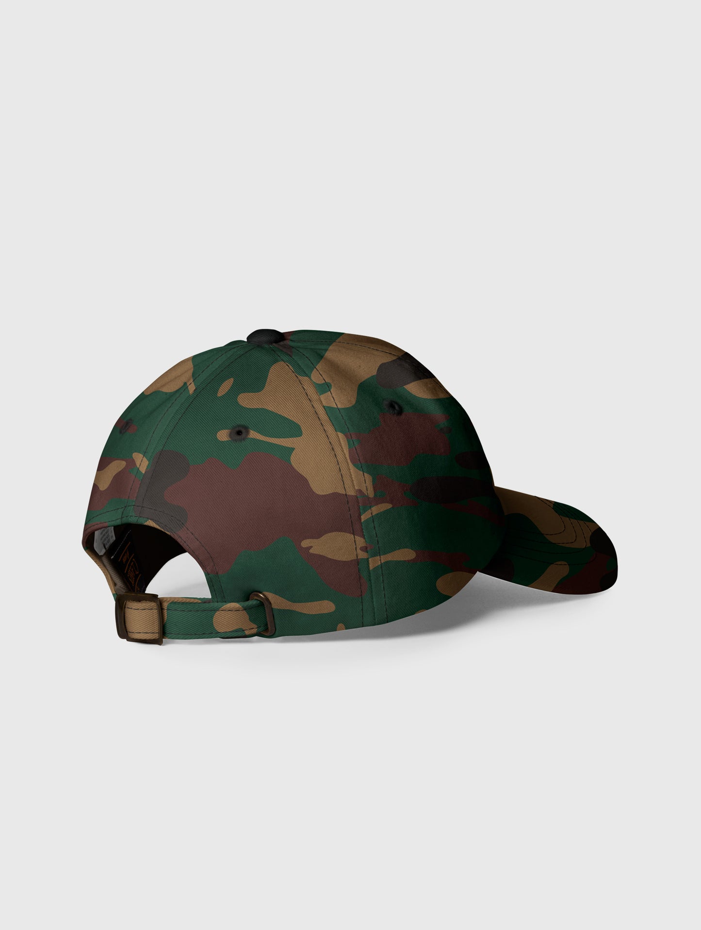 Trucker cap with mesh back – breathable and comfortable for active lifestyles.