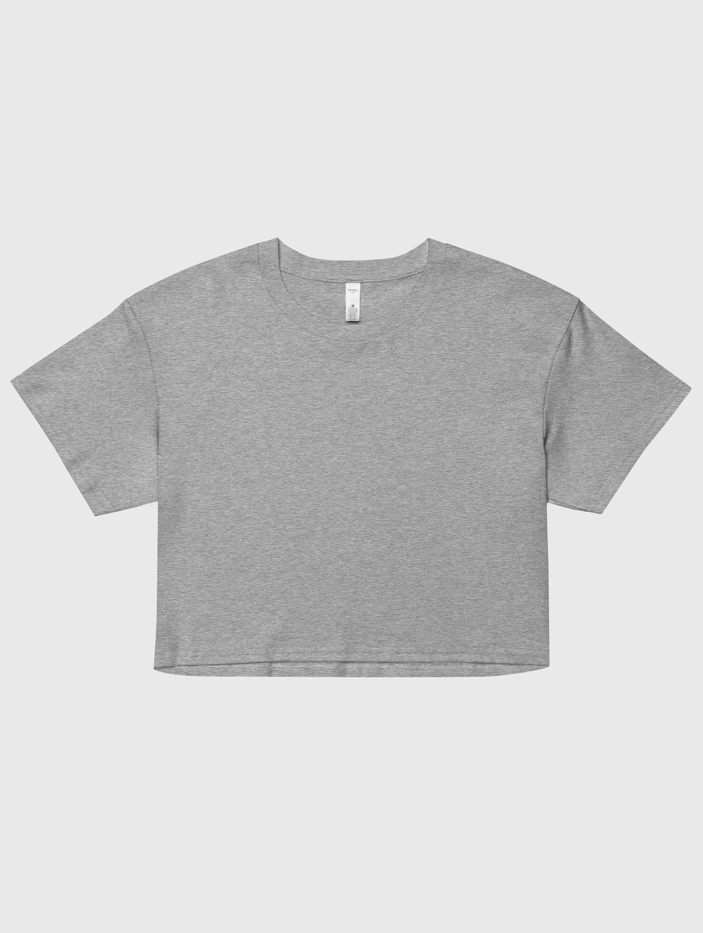Fitted gym crop top – stretchy and supportive for fitness and lifestyle