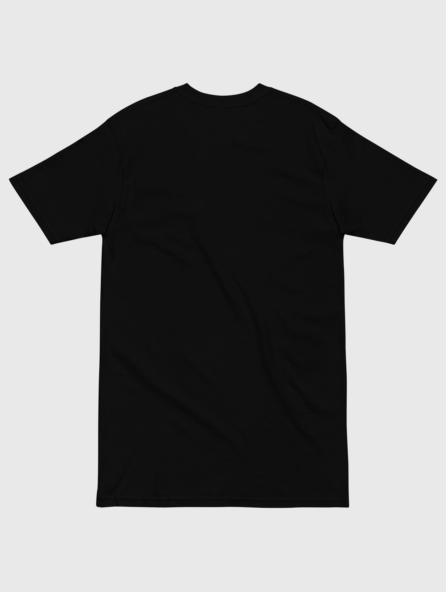 Relaxed-fit black gym tee – breathable and stylish for streetwear or workouts.