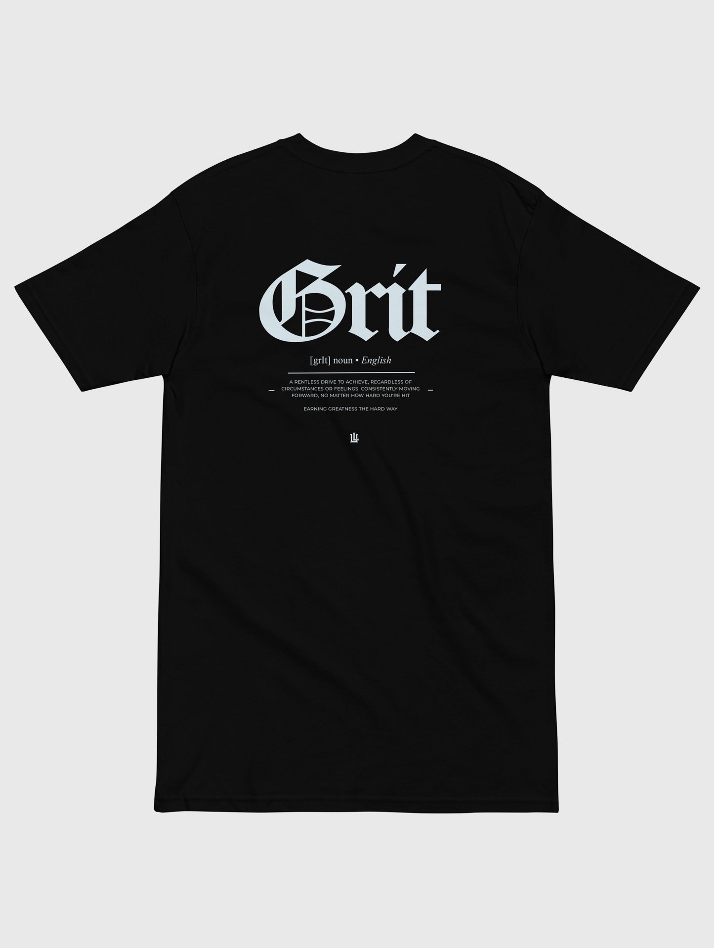 Oversized black gym t-shirt for men – soft cotton blend for training and lifestyle