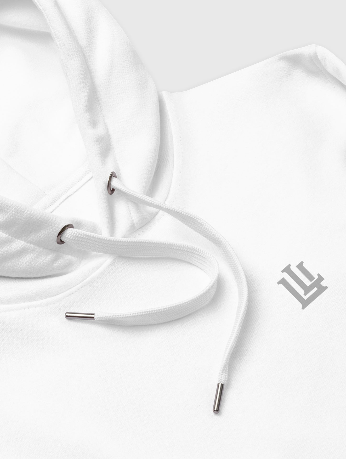 Oversized white pump cover hoodie – breathable and ultra-comfortable for lifting