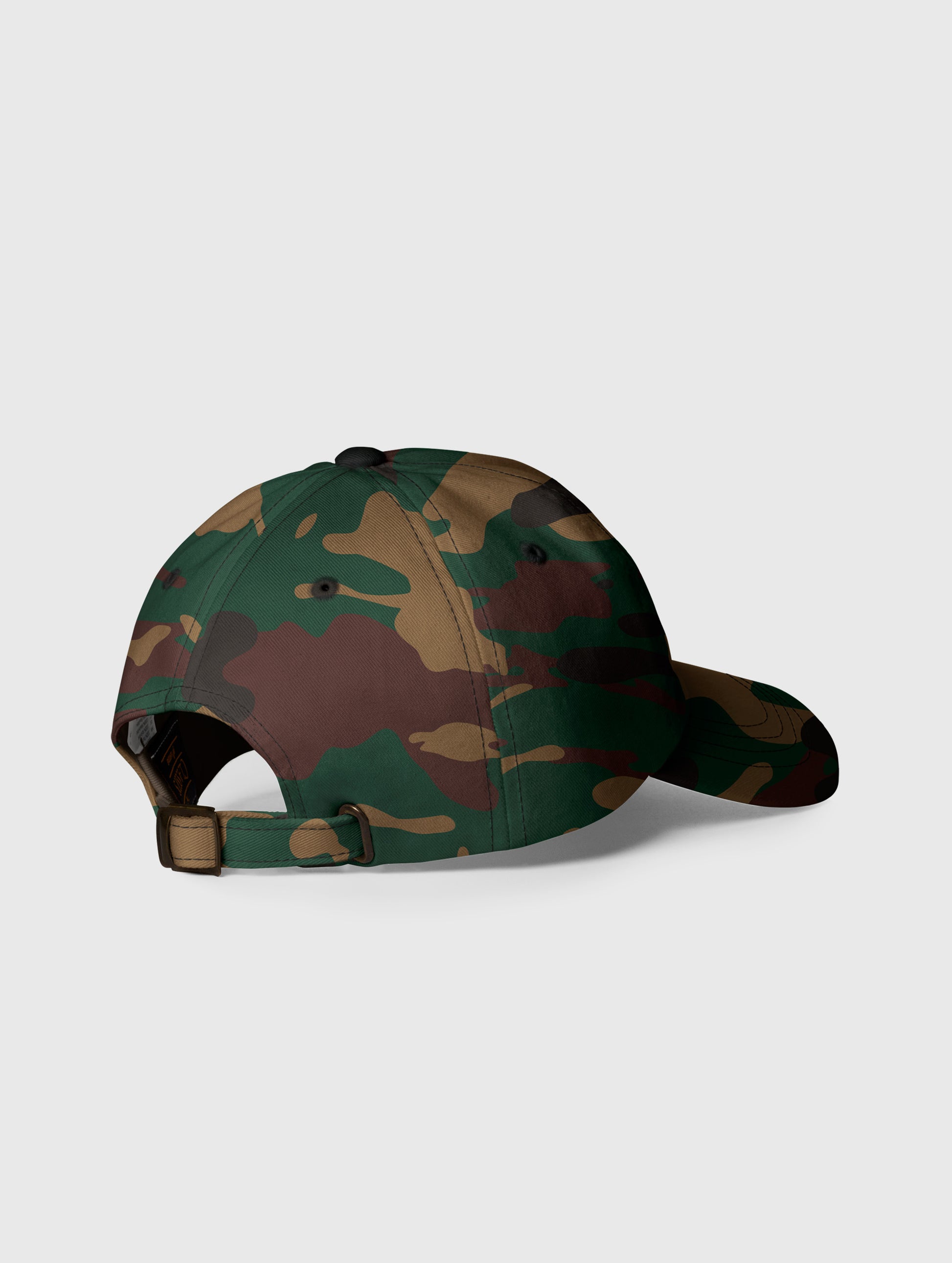 Trucker cap with mesh back – breathable and comfortable for active lifestyles.