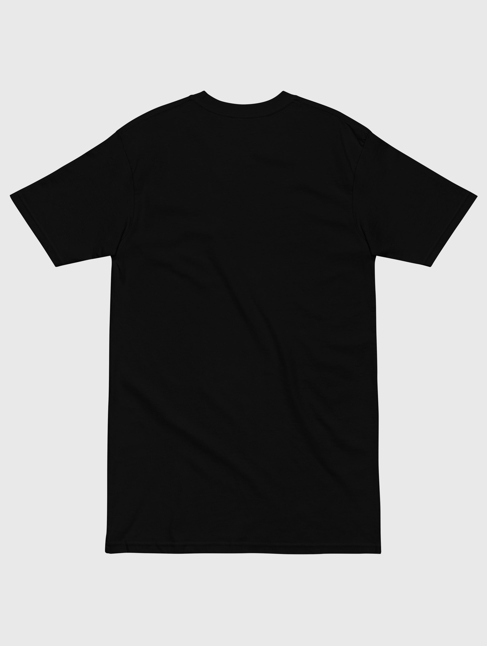 Relaxed-fit black gym tee – breathable and stylish for streetwear or workouts.