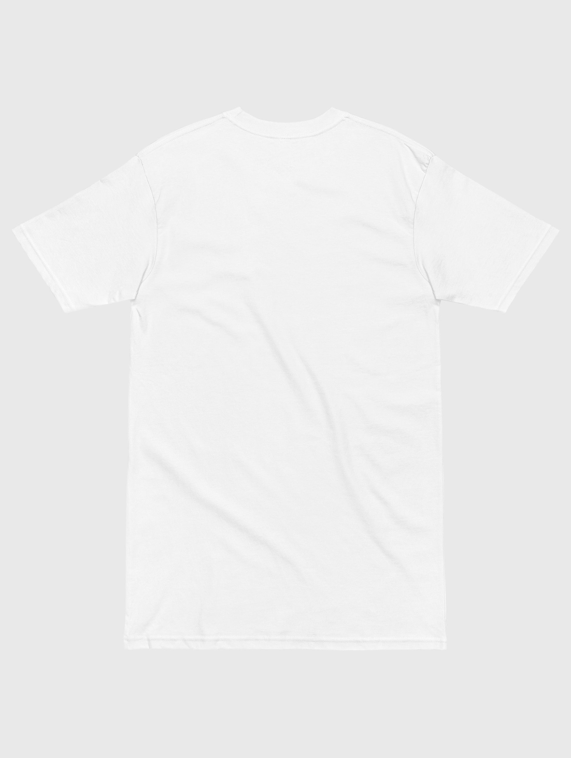 Relaxed-fit white gym tee – perfect for layering and training sessions