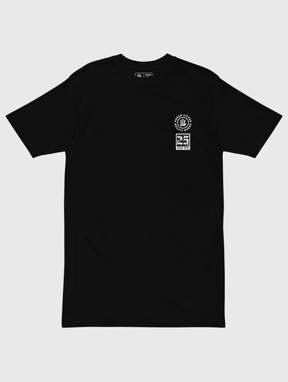Men’s black gym pump cover – street-style inspired oversized workout tee