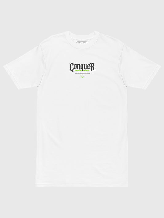White pump cover t-shirt for men – breathable and soft fabric for workouts.