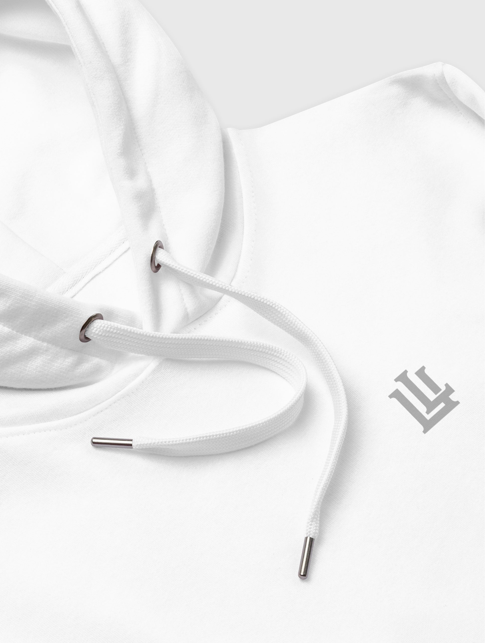 Oversized white pump cover hoodie – breathable and ultra-comfortable for lifting