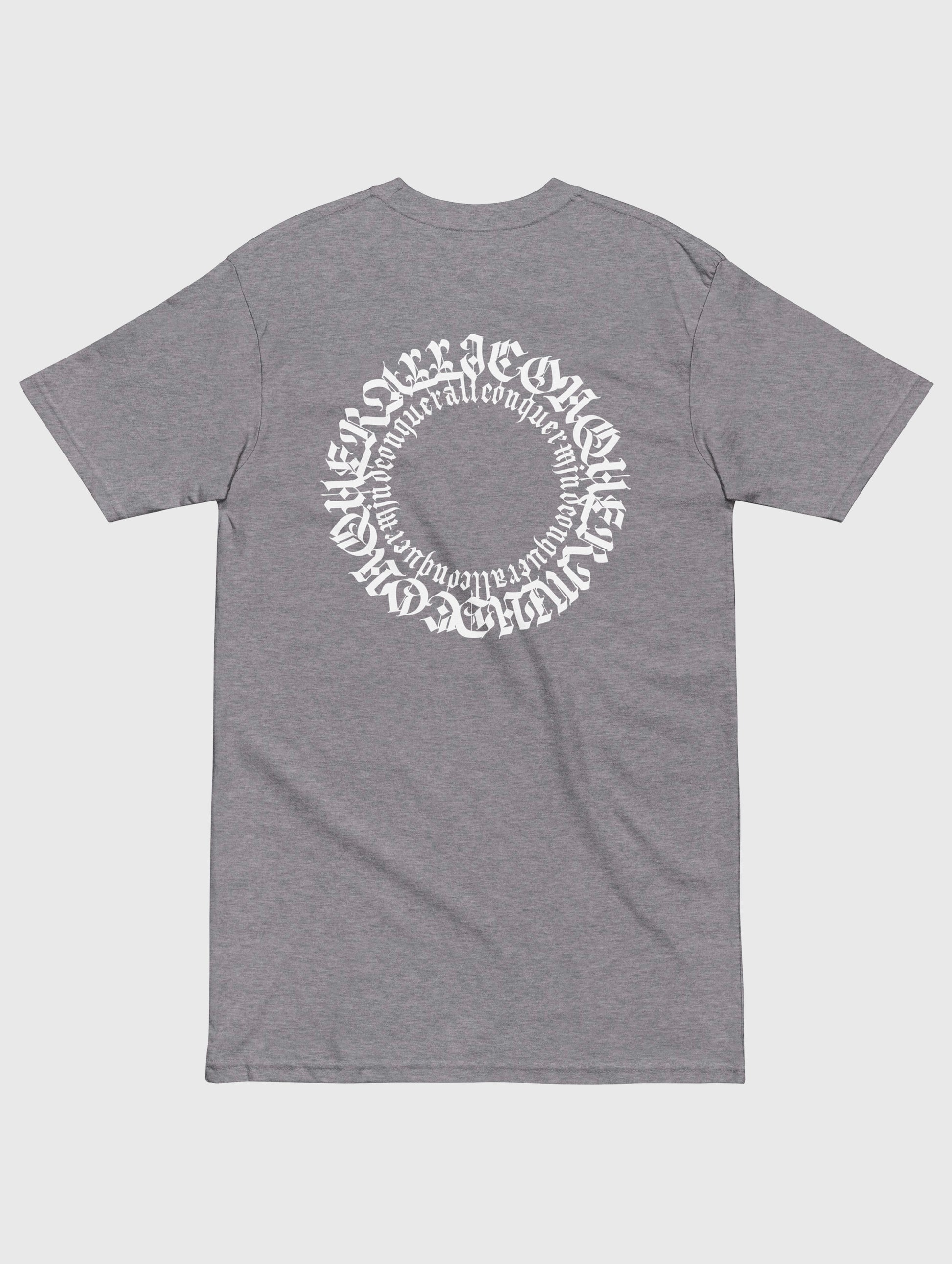 Oversized white gym t-shirt – heavyweight cotton blend for ultimate comfort.